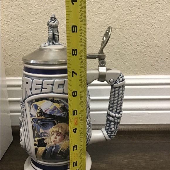 Vintage Avon rescue workers beer Stein, detailed! - Picture 11 of 13